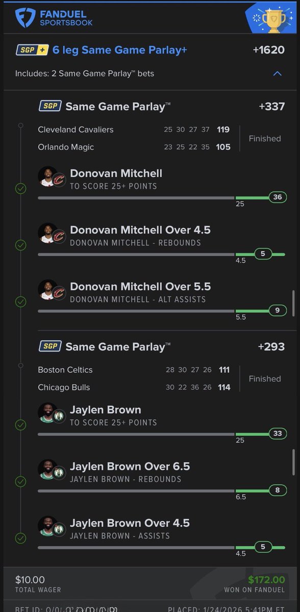 1Monatomic's tweet image. 💣 Another MULTI-HIT night inside #Propfellas VIP 🤑🔥

✅ +1761 HT Live 🍰
✅ +1620 Player Stack 🥞
✅ +334 $75 Bonus Bet Flip 🤸🏼‍♂️

‼️ Turned $17.77 into $558 💰

🔗 I’m on an absolute heater in chat and they're cashing with me — tap in and ride with us tomorrow:…