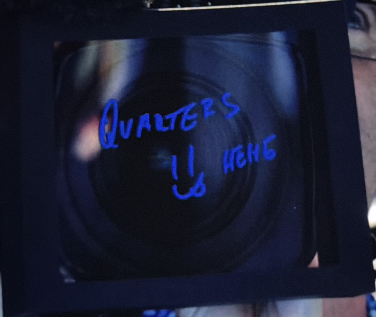 “quarters hehe :P” i love him 😭