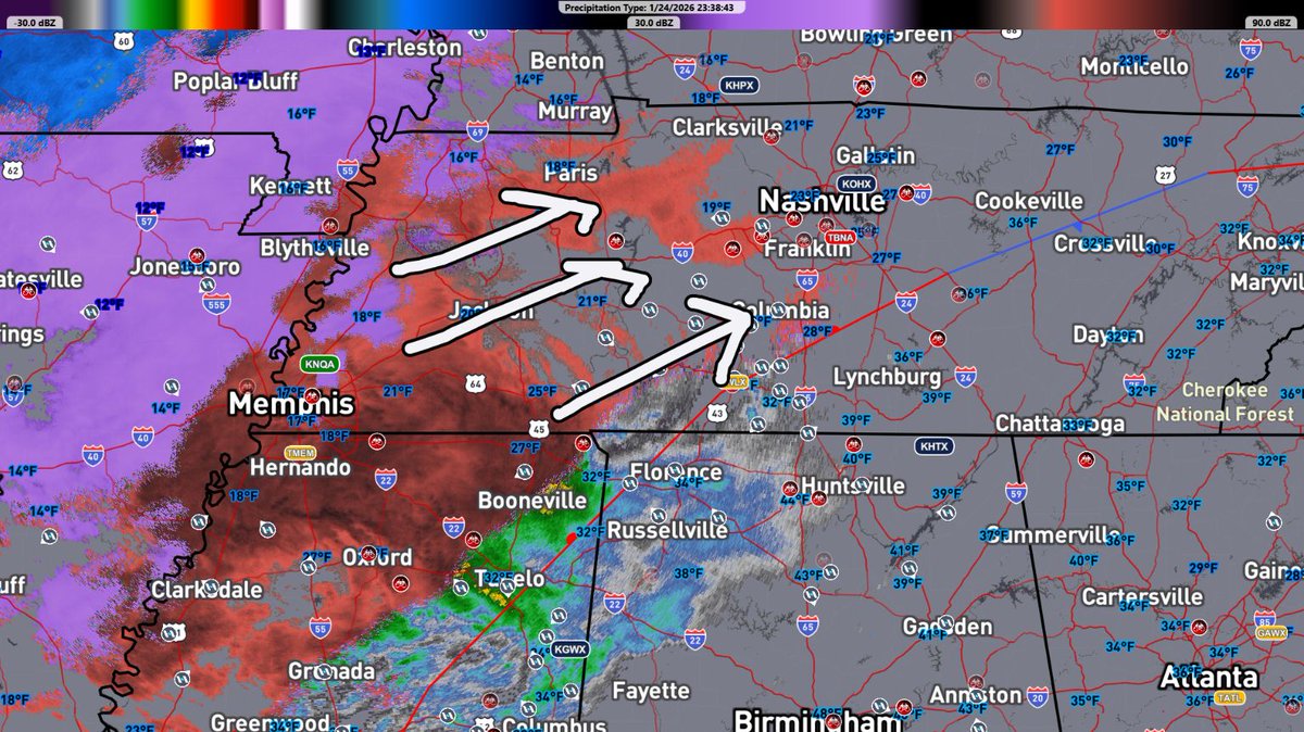 FlipMeredith's tweet photo. RT @SumnerSevereWx: Here come Trouble! I need Gandalf to use his magic and yell "You Shall Not Pass!" https://t.co/z8Xlr03fzz