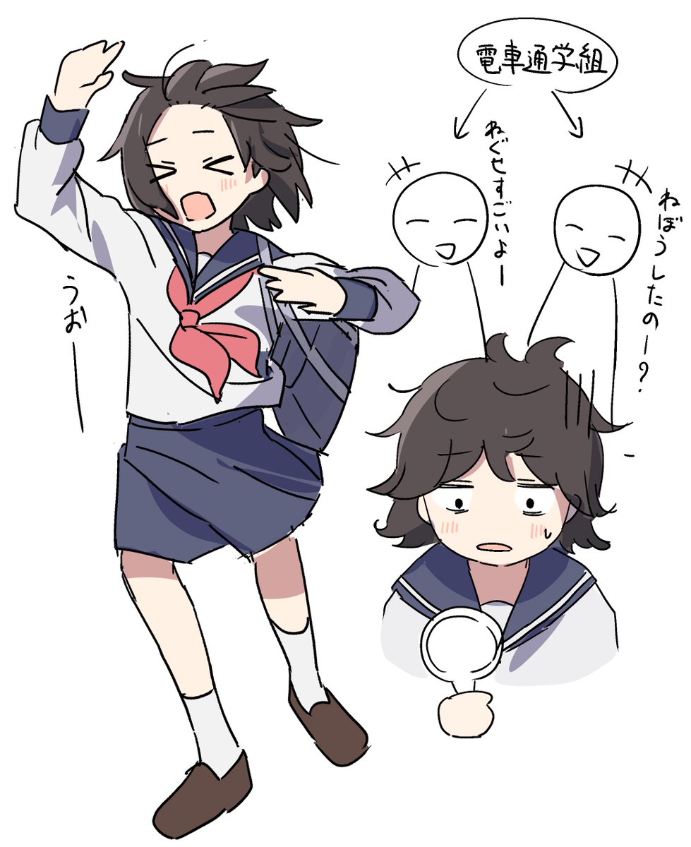 女の子の変なポーズが好きっていう謎の癖 