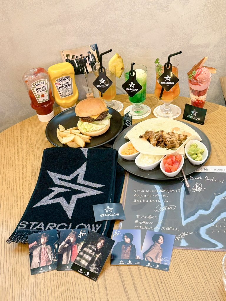 junopippi's tweet photo. 金曜にSTARGLOWカフェいってきた。パインエール🍍と🥙にしたんだけど、とにかく味がいい😍一番好きな写真はタイキとゴイチの☺
#STARGLOWCAFE
#STARGLOW
#ブランチパーク https://t.co/qLW81L7sxk