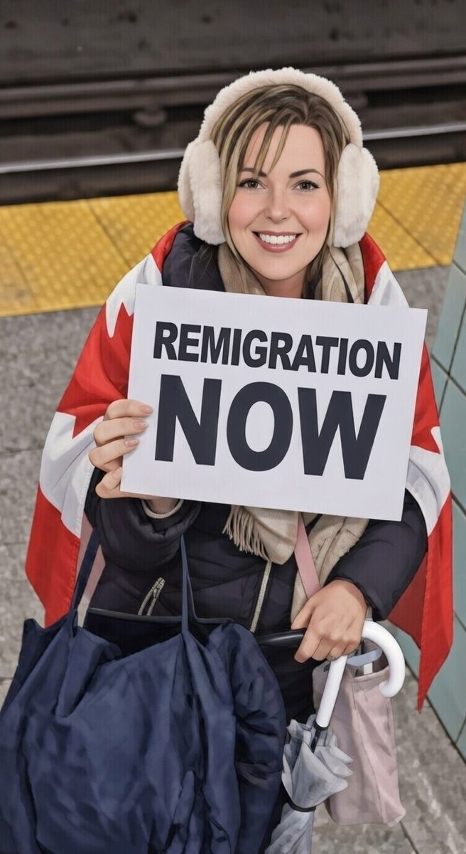 rickdou78681875's tweet image. Canada has a REAL LIFE #Amelia! Her name is Megan Esley. 

#CanadiansForMegan
#RemigrationNow