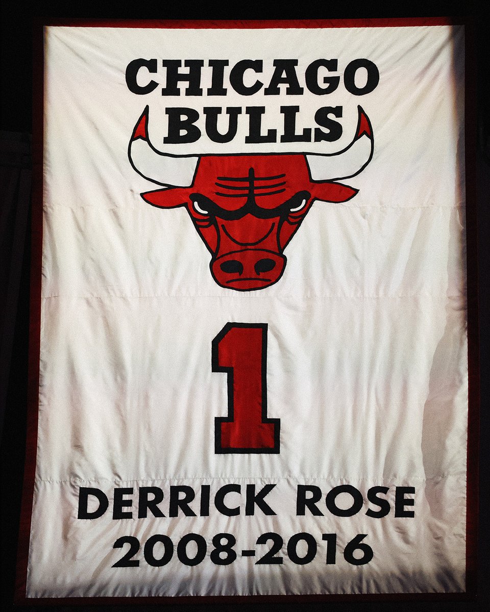 NBA's tweet image. Forever immortalized in Chicago 🌹