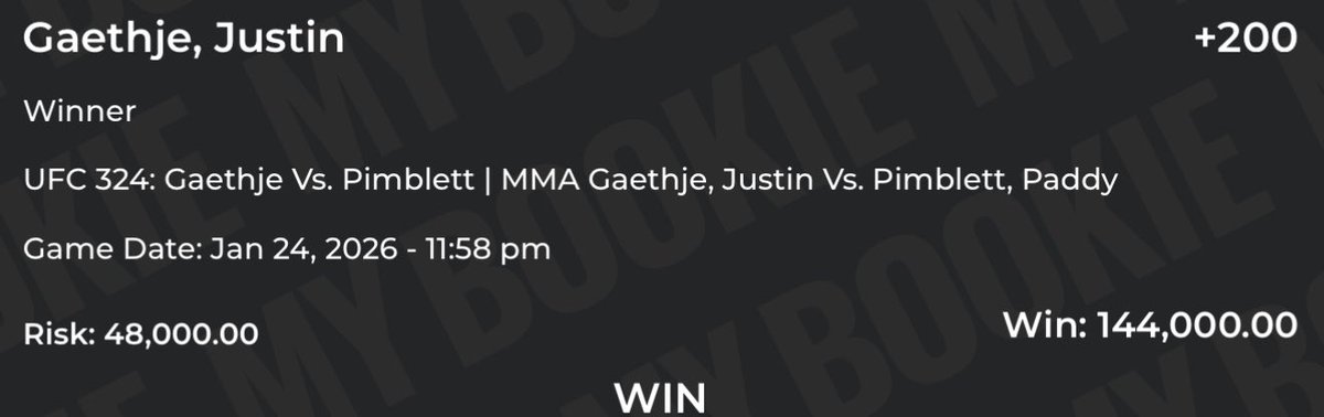 ZetoPicks's tweet photo. OH MY JUSTIN GAETHJE FOR 144K 😭💰
No way you guys really did Paddy right??
Thank you Justin I love you 🔥🔥
#UFC324 #justin #Pimblett https://t.co/UodjC5Spnf