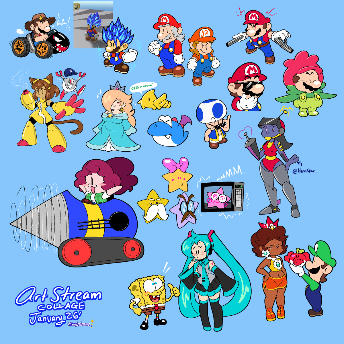 art stream results [January 2026]