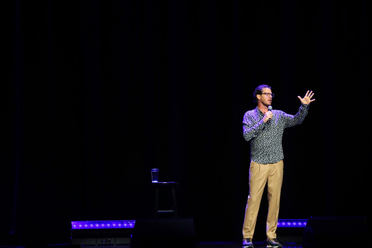 Thunder_Valley's tweet photo. It was non-stop laughs tonight with @danieltosh and Eddie Gossling! https://t.co/irn9qZSuvl