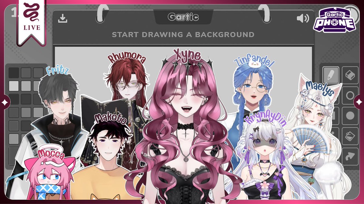 【🔴Gartic Phone 】ก้างปลามาแน่แม่จ๋า !

⏰29/01/2025 | 20:00 p.m.
✧youtube.com/live/5c8-Ygz21…

Collab With🩷
<a href="/MaelysNox_/">Maëlys 🦊🥷🏻</a> 
<a href="/FritzAL_1/">Fritz Adler 🔫🗡️ VT</a> 
<a href="/zinfandel_ZTP/">Zin'fandel「ZTP」</a> 
<a href="/krynaydin_vt/">Kryn Ay Dïnล์ 💜Vtuber</a> 
<a href="/rhumora25dec/">Rhumora</a> 
<a href="/Mocca_Xacw/">MOCCA ⋆. 𐙚 ̊ | VtuberTH | cms open</a> 
<a href="/MakotoNagaoVT/">Makoto Nagao | VTuber</a> 

✧ #XyneLive #ZTP_Project #VtuberTH #วีทูปเบอร์ไทย ✧