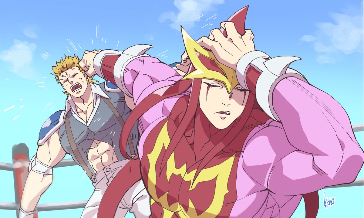 髪かきあげミームのスカー