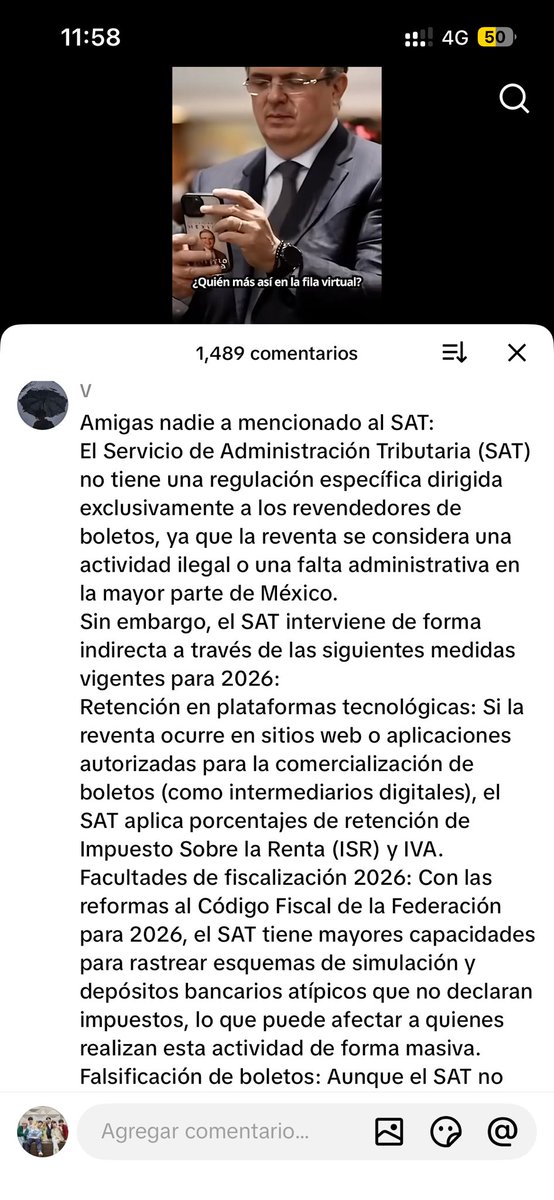 MandarinaYaz's tweet photo. Acabo de ver este mensaje en TikTok y si empezamos a enviar correos a @SATMX con la información de los revendedores digo es solo una idea 

#ARMYNoCompraReventa 
#ArmyContraLaReventa 
#armymexico https://t.co/crlIqykQSP