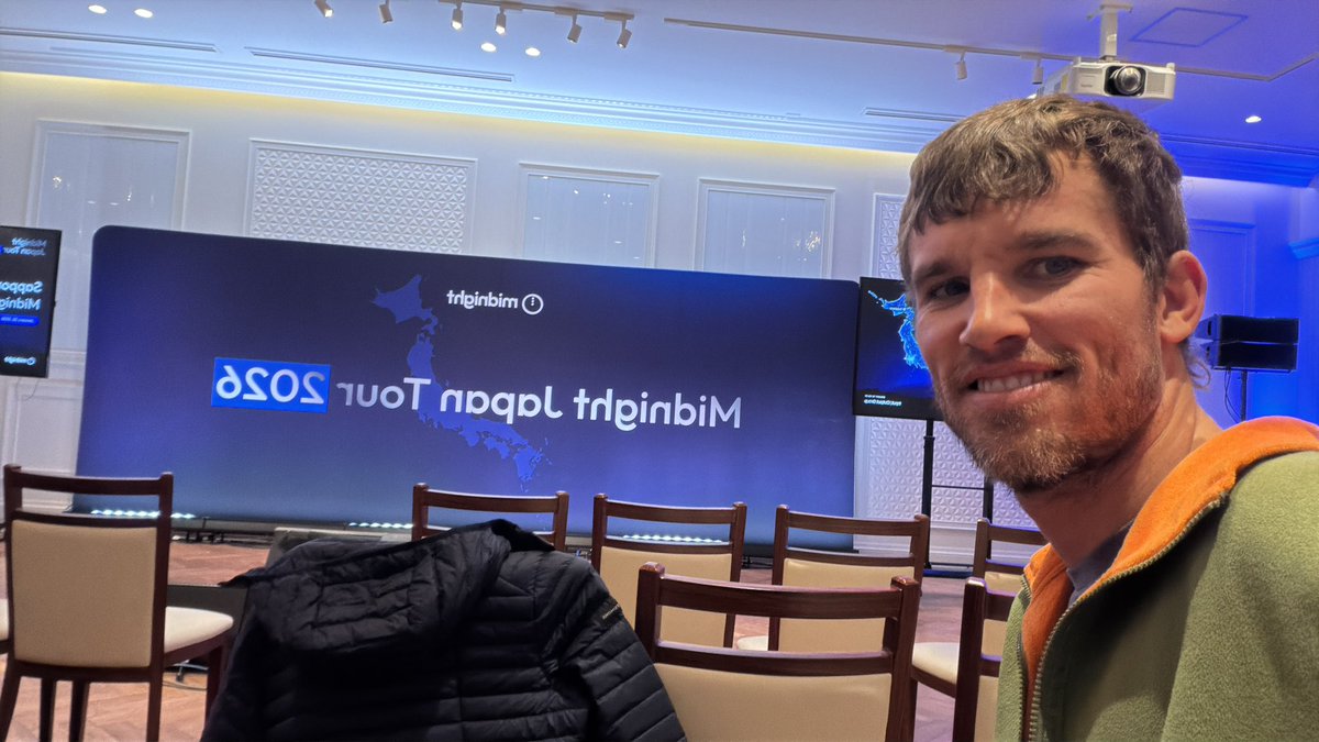 DaNotoriousJJD's tweet photo. At the Midnight Tour in Sapporo to learn more about the $NIGHT token and selective privacy https://t.co/OTg5tgDWXG