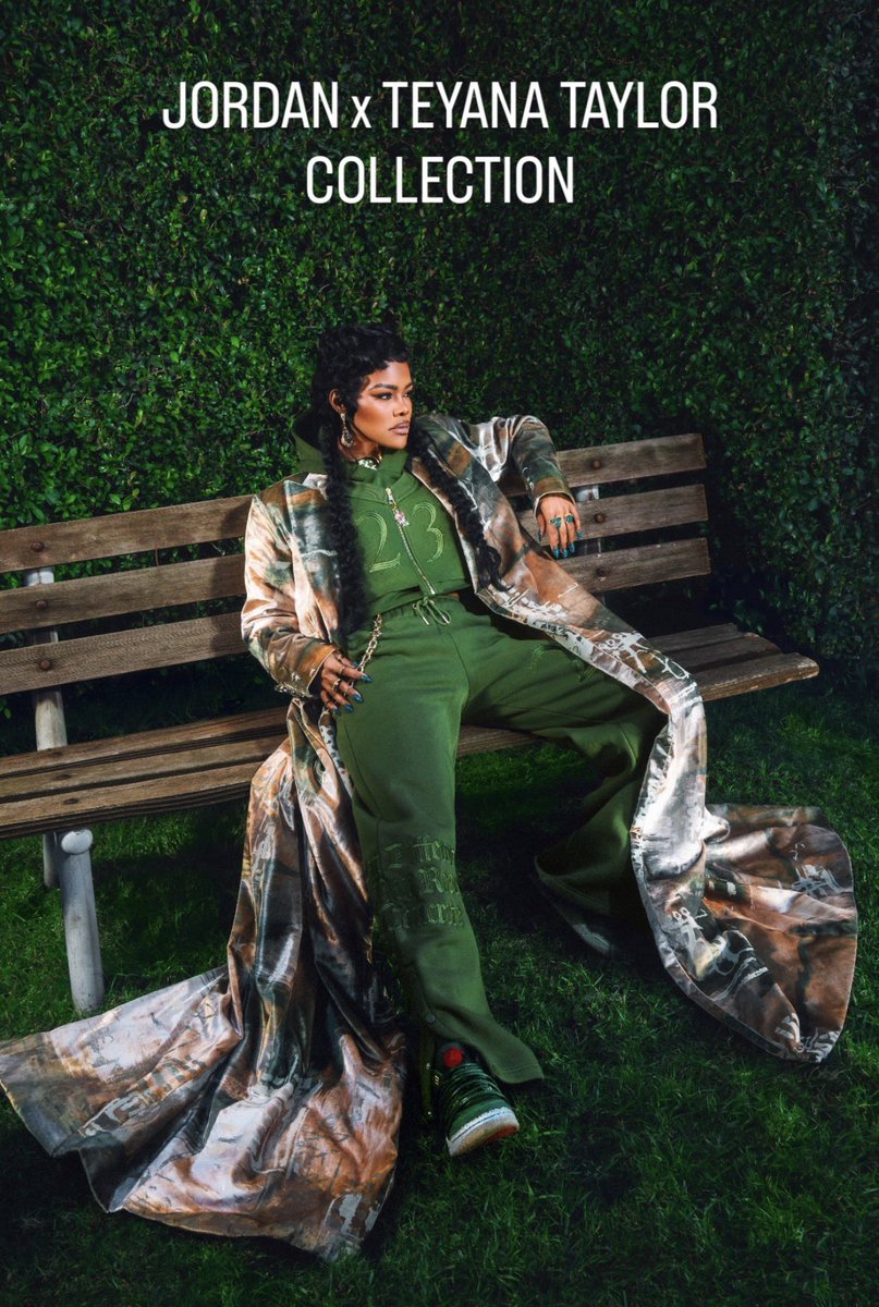 BREAKING: JORDAN BRAND UNVEILS TEYANA TAYLOR’S ‘CONCRETE ROSE’ AIR JORDAN 3 COLLAB 🌹😳