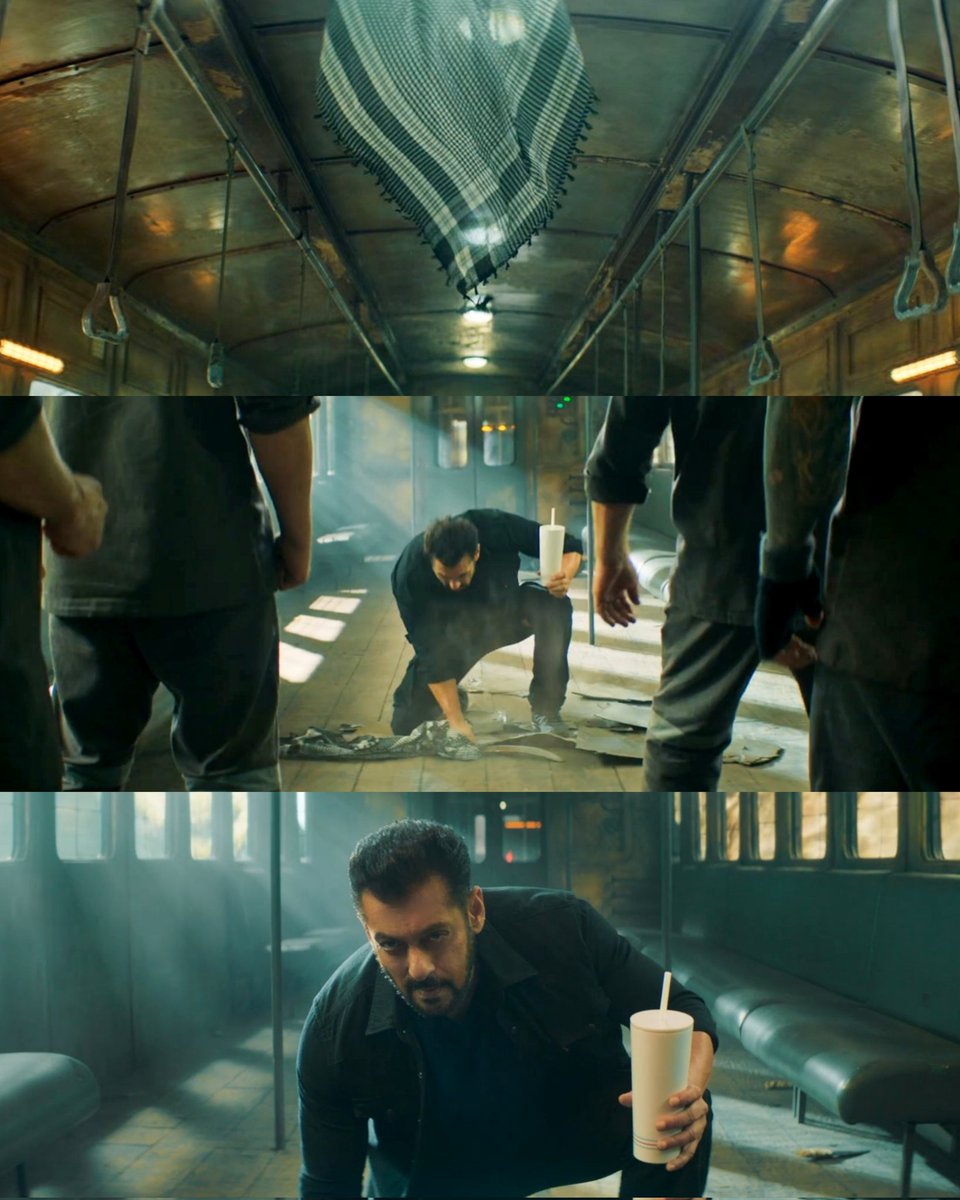 ibeingxpasha_'s tweet image. 3 years ago, an ICONIC entry and a legendary Cameo took the nation by storm.
Megastar #SalmanKhan as TIGER in #Pathaan. 💥