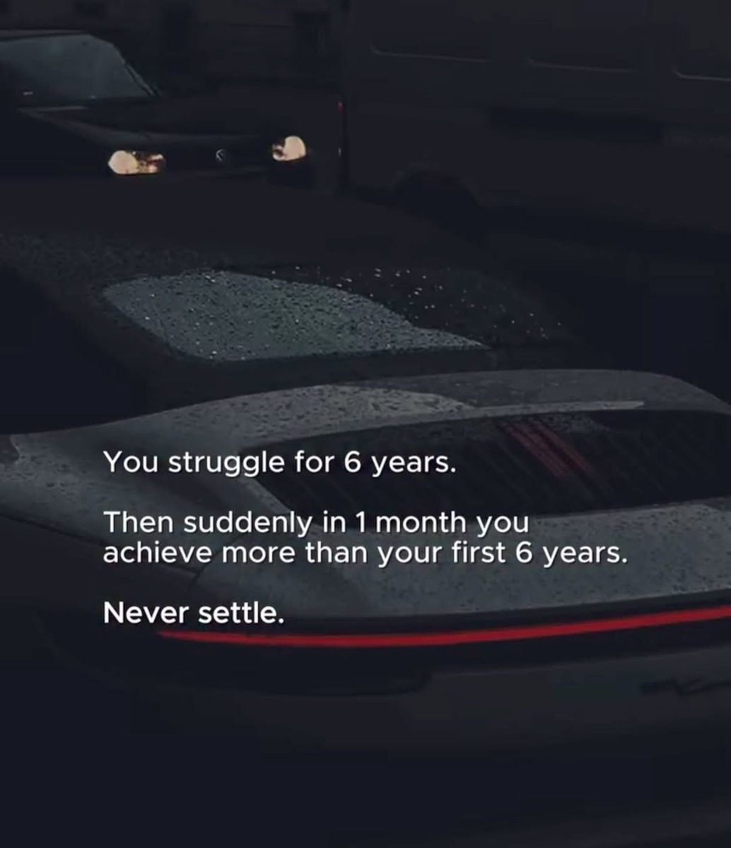 Settling? Neverrrrrrrrrrrrrrrrrrrr.