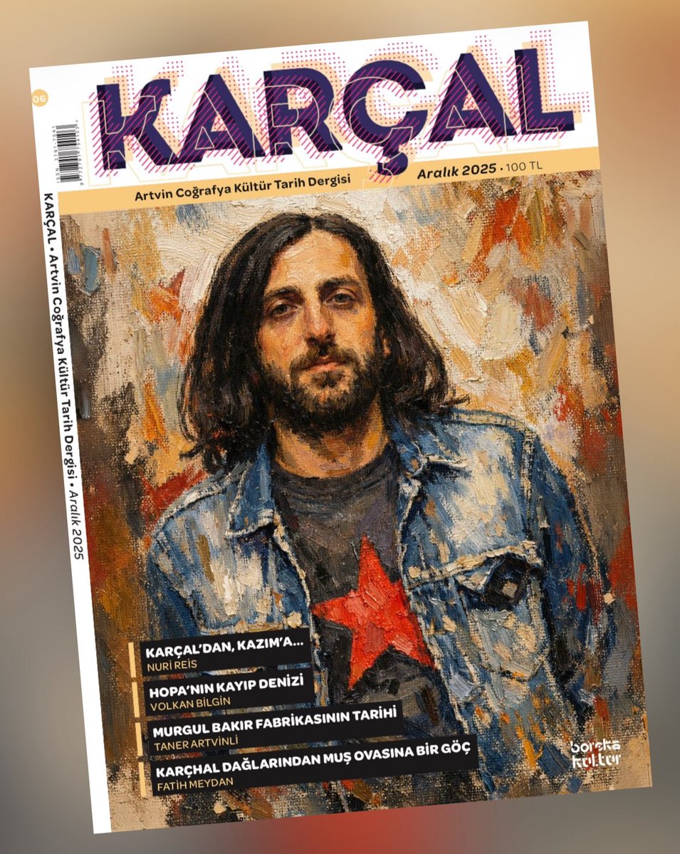 Kafayı Artvin’e takmış bir grup Gürcü ve Laz ile Borçka Belediyesinin inatçı emeğinin birleşip 6. sayısını çıkarttığı KARÇAL dergisine yazdım.

Dergiyi şuradan instagram.com/karcal_dergisi…
ve <a href="/Borckabel/">Borçka Belediyesi</a> den temin edebilirsiniz.

Okuru bol, yayın süresi uzun olsun.