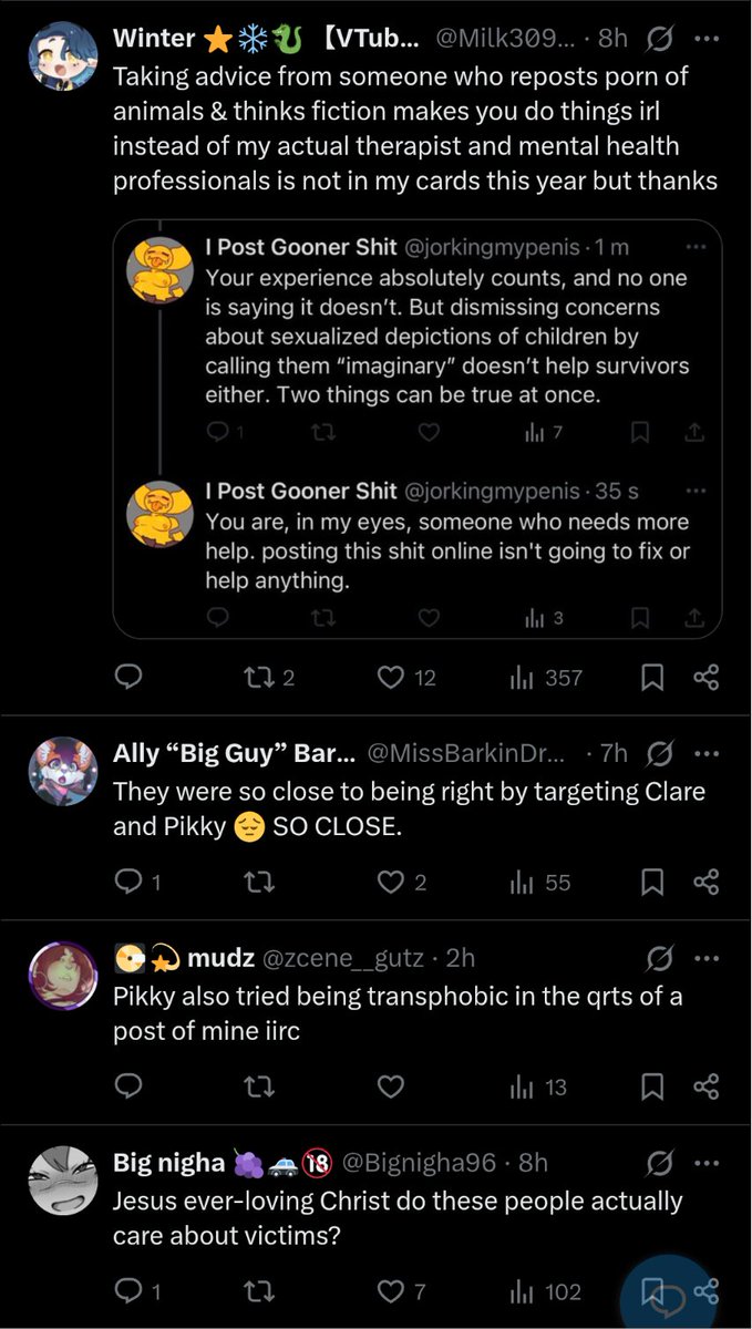 just a bunch of retards going "yasss" im crine