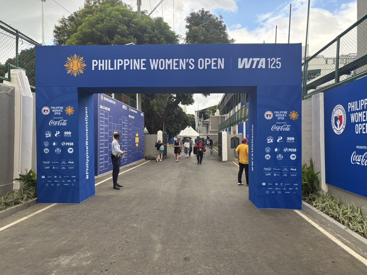 TennisAsia's tweet photo. We’re in Manila! https://t.co/Qg1FW6yZ14