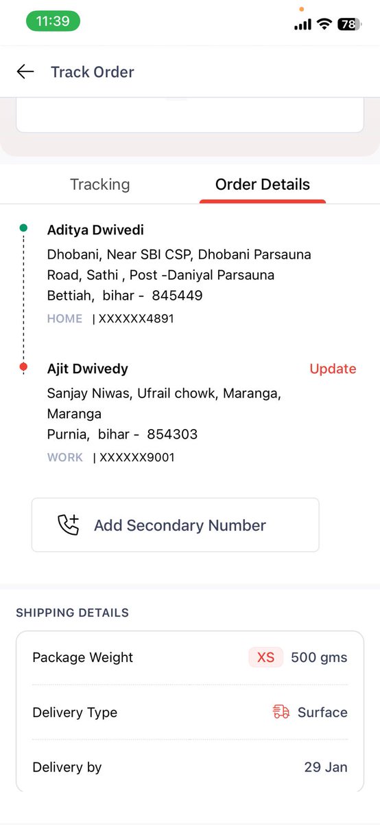 ajitdwivedy9's tweet photo. @help_delhivery @delhivery I have rqeuest to pick and deliver a courier. Delivey address is of Purnea Bihar and in tracking it's Showing Gurgaon Hariyan. No any number is there to connect. It's an essential document. Why you doing blunder mistake with customer consignment. https://t.co/6wZqePBI2q