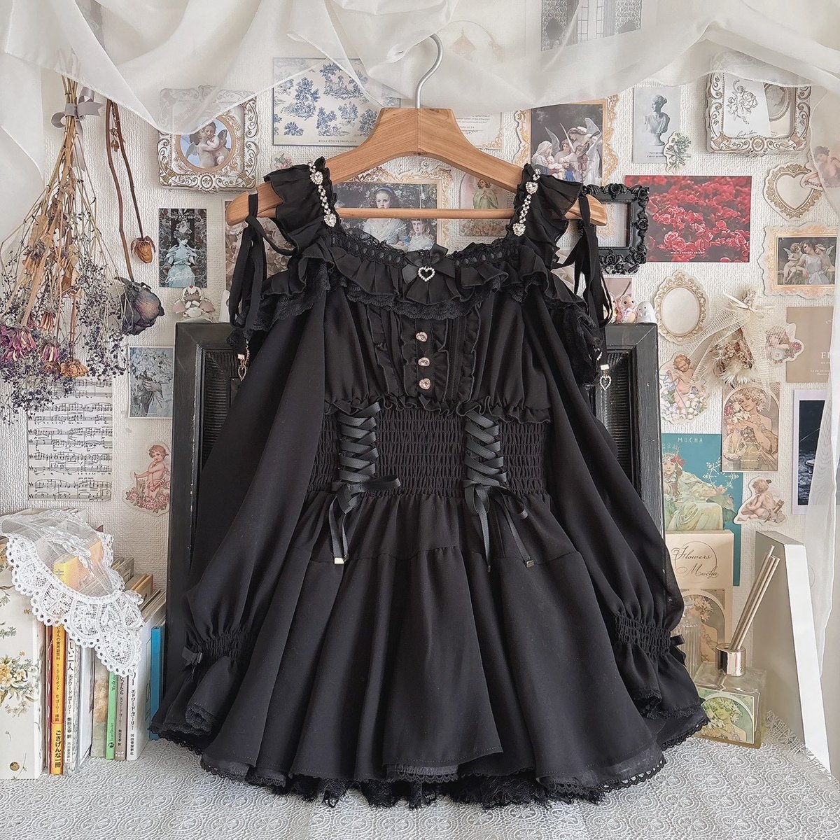 ᴺᴱᵂ ⸝ 1/25(日)20:00入荷‼︎ LIZ LISA オフショルシフォン