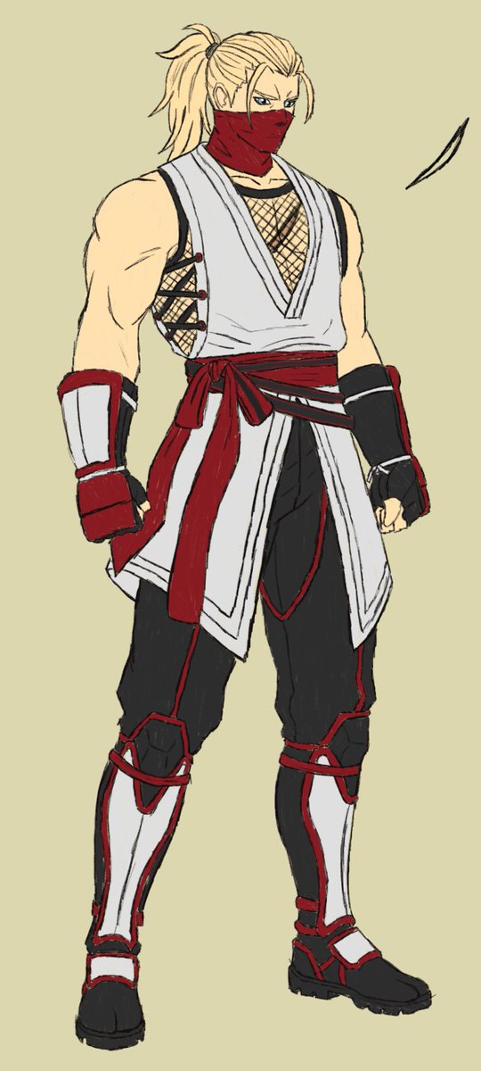 Primeira versão com cores bases de Andy Bogard! Adicionei um detalhe da cicatriz no peito do personagem, ele tem um ferimento causado por Geese que nunca cicatrizou direito, mas nunca vimos... não que eu me recorde, decidi inserir como um detalhe extra!