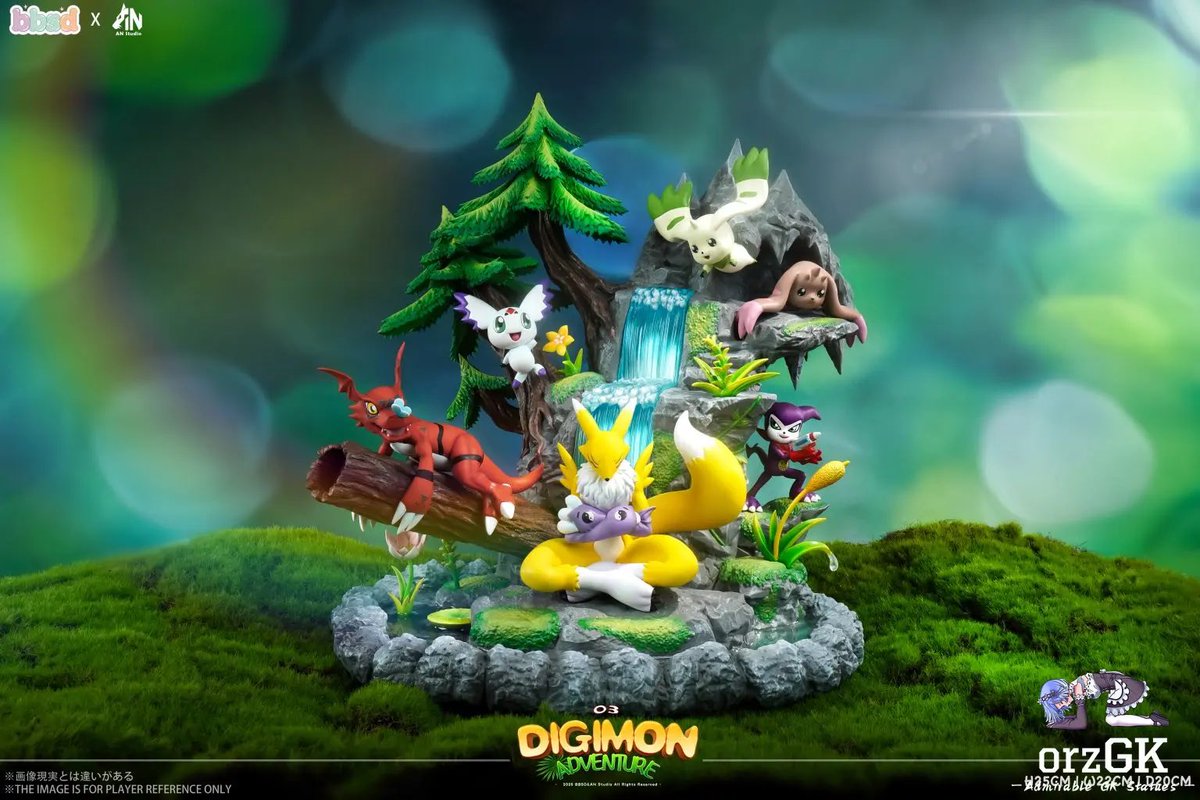 walkkingheart's tweet image. A must-have statue for Tamers fans! They're so cute together!
BBSD Studio - Desktop Ecology Series #03 
Pre-order here! orzgk.com/product/bbsd-s…