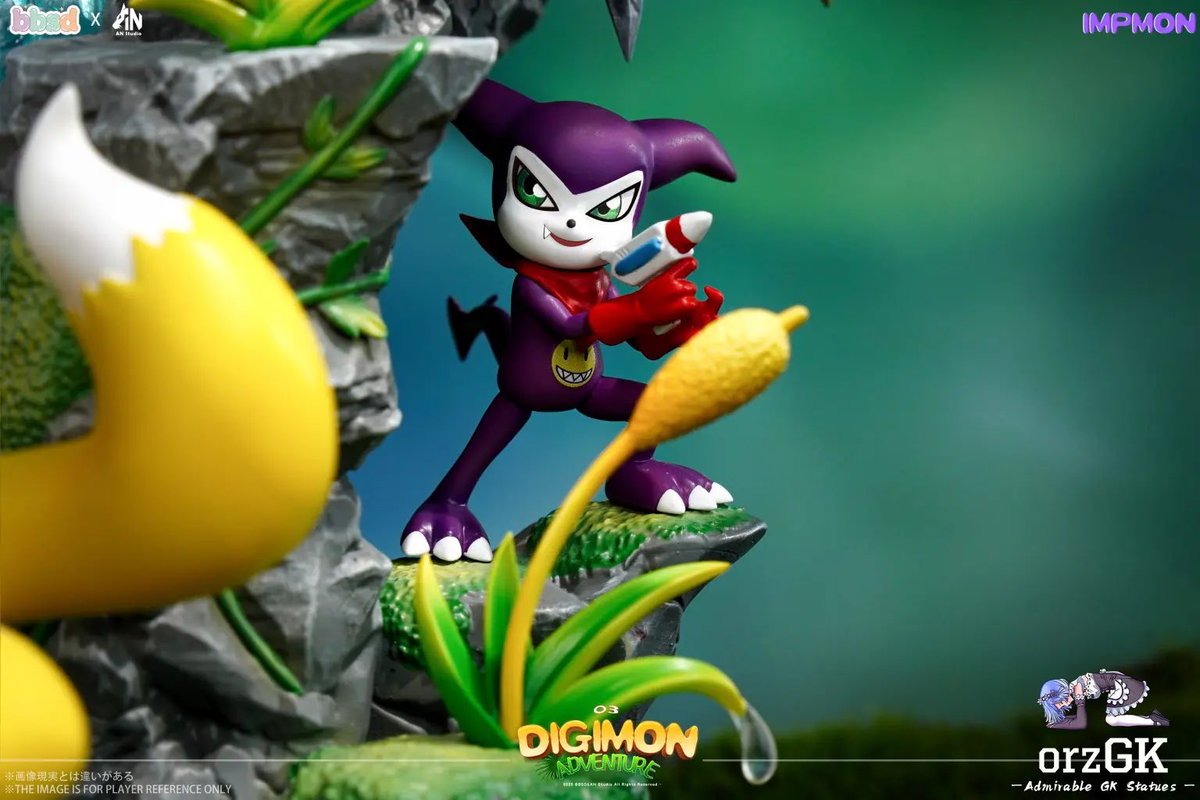 walkkingheart's tweet image. A must-have statue for Tamers fans! They're so cute together!
BBSD Studio - Desktop Ecology Series #03 
Pre-order here! orzgk.com/product/bbsd-s…