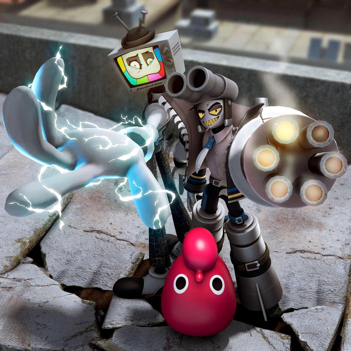 Day 1 of asking <a href="/glitch_prod/">GLITCH</a> for a Mr Puzzles and Mr WPNZ spinoff series <a href="/smg4official/">SMG4🍝</a> 🥺🙏