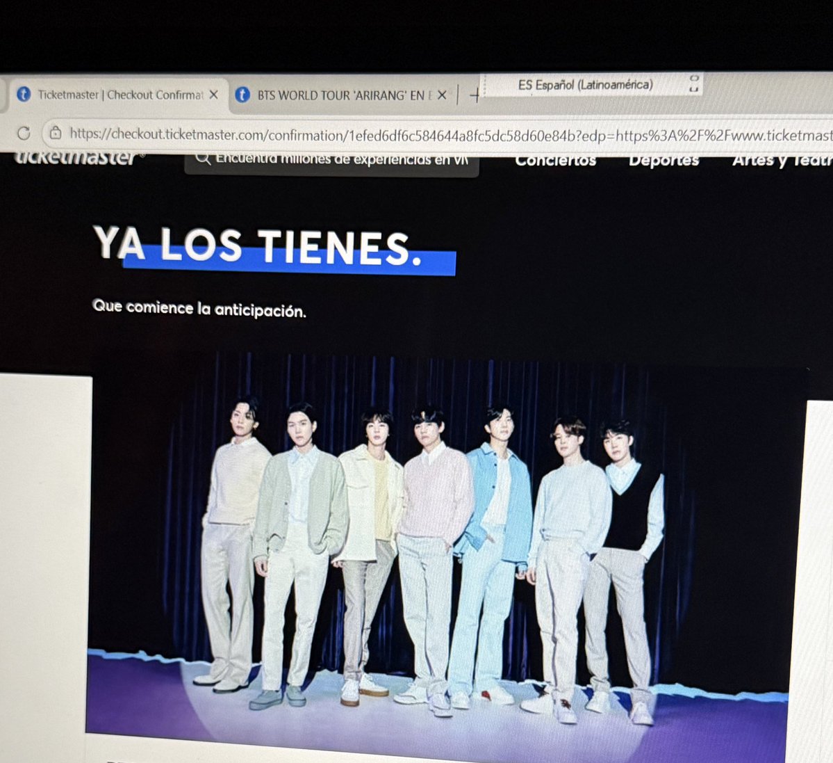 se pudo, carajo 
#BTS_WORLDTOUR