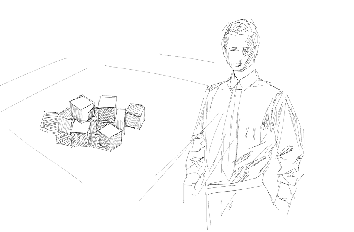 今日のクロッキ- 