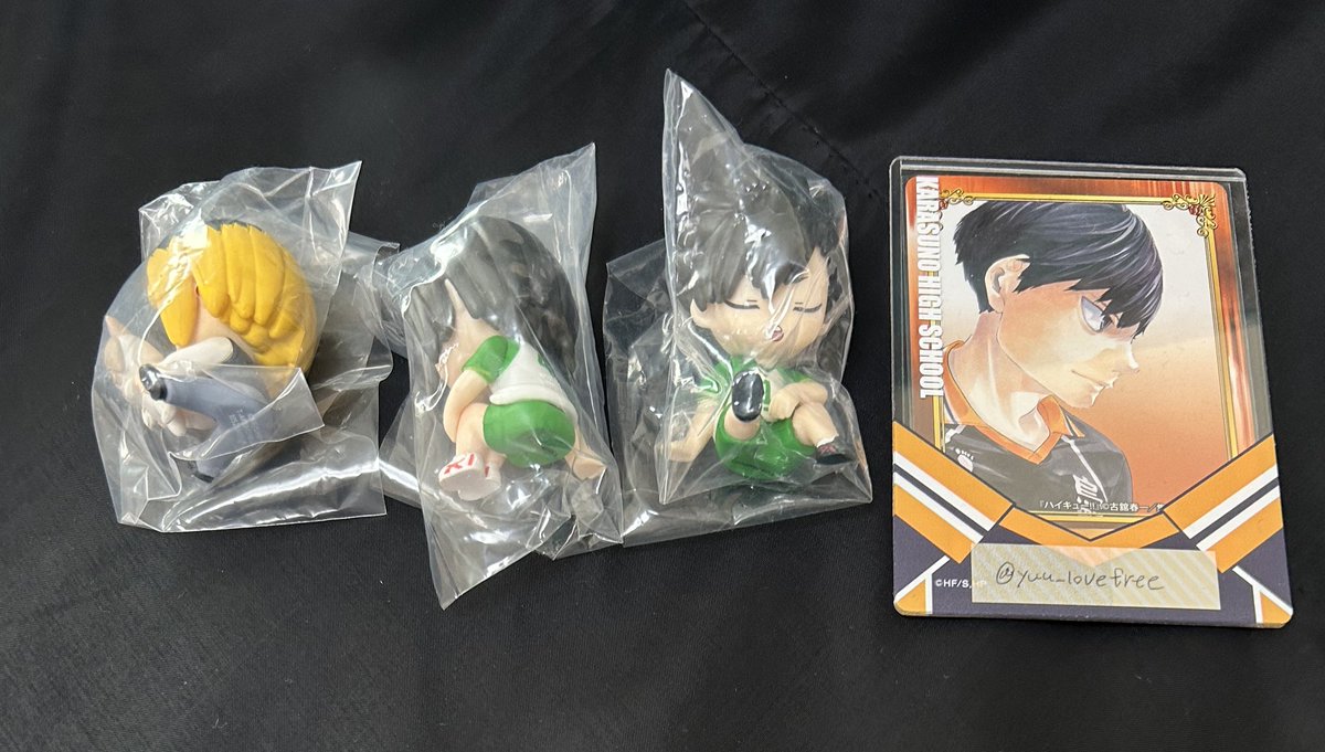 譲渡】ハイキュー Hide&Seek かくれんぼフィギュア 肩ズン 中学生 譲