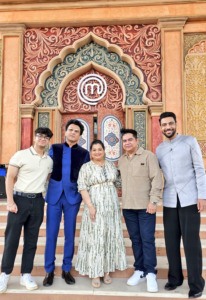 ChefVikasSeth's tweet photo. Grateful moments 🤗❤️ 
Forever inspired by @TheVikasKhanna humility &amp; wisdom, @ranveerbrar soulful storytelling, &amp; @ChefKunalKapur effortless elegance! A privilege to witness three masters shaping Indian cuisine. Best wishes to the #MasterChefIndia family &amp; Jodi contestants 2026 https://t.co/XW4RP2GcLB