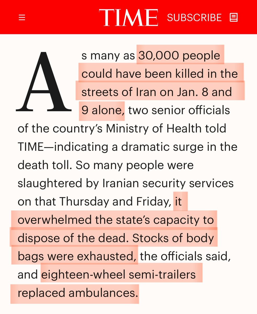 DrEliDavid's tweet photo. Khamenei personally ordered the largest massacre in modern times. https://t.co/qrkq09eROC