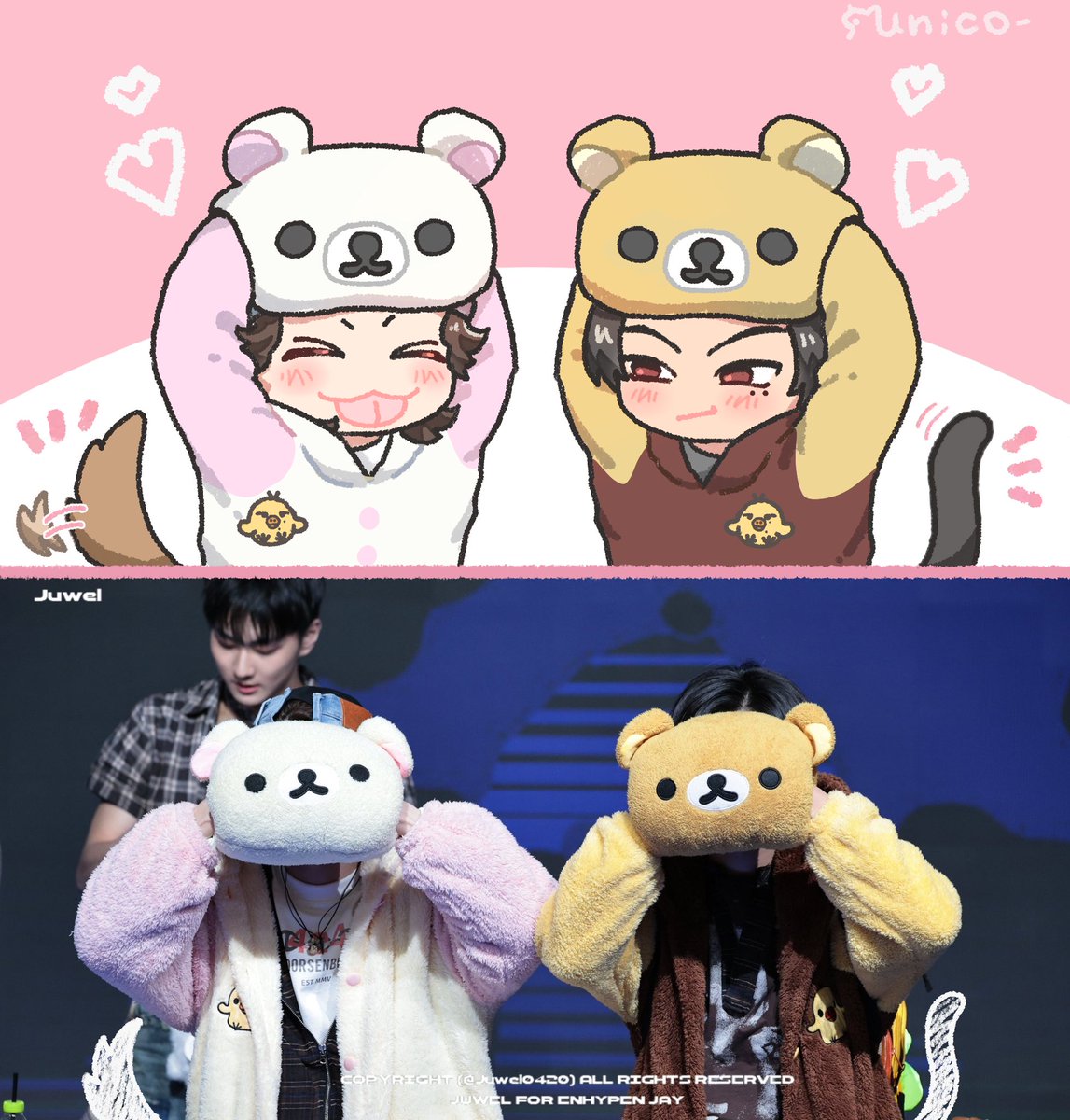 uniconinico's tweet photo. 🐻‍❄️？🐻 #2J #jayke https://t.co/DjgUjvYTtB