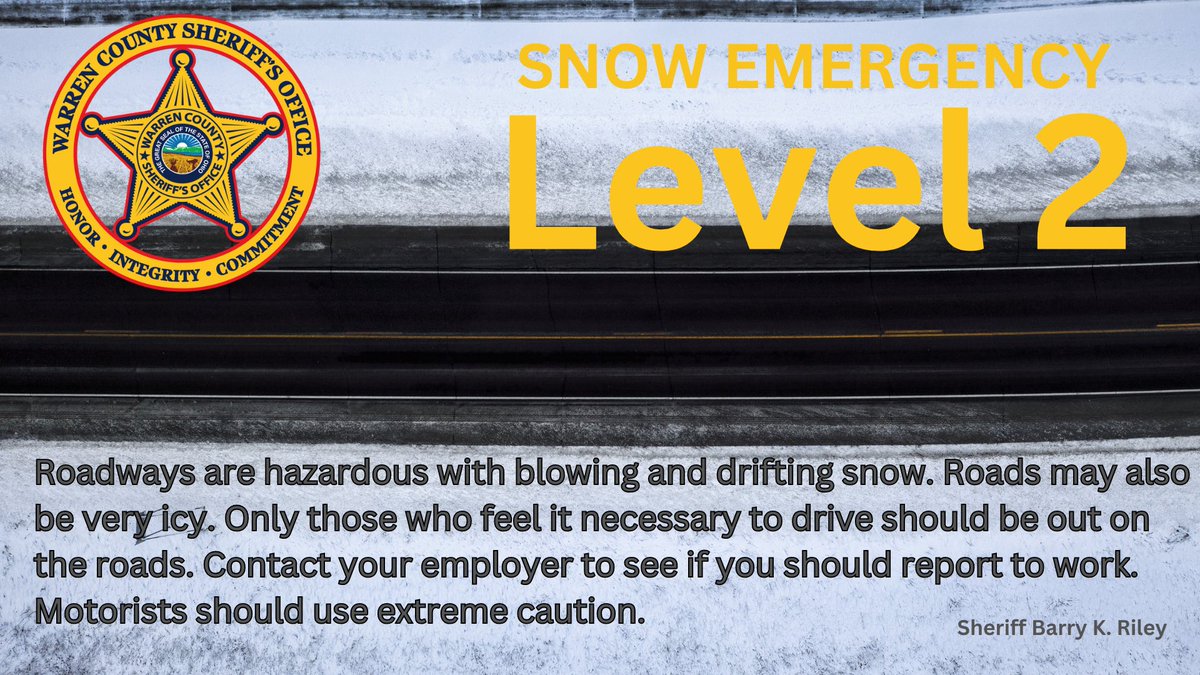 Warren Co Sheriff tweet media