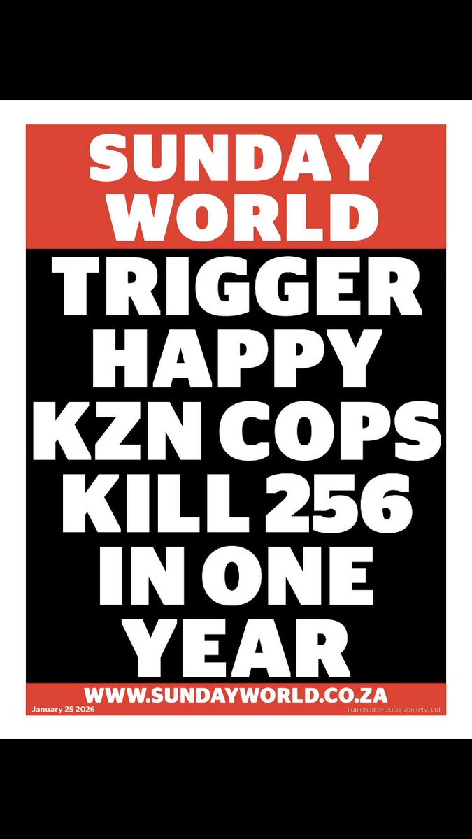 azania1023's tweet image. The question is how many have been killed by trigger happy criminals in KZN.