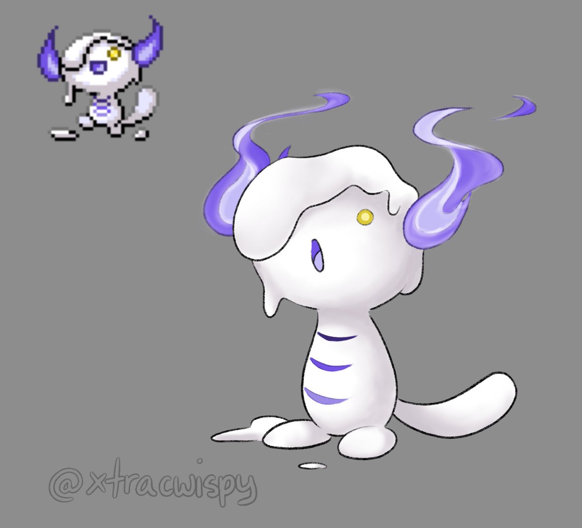 Yall, I was scrolling through my photo gallery and forgot I drew these Pokemon fusions back in 2023. 😭 I was so proud how I drew them