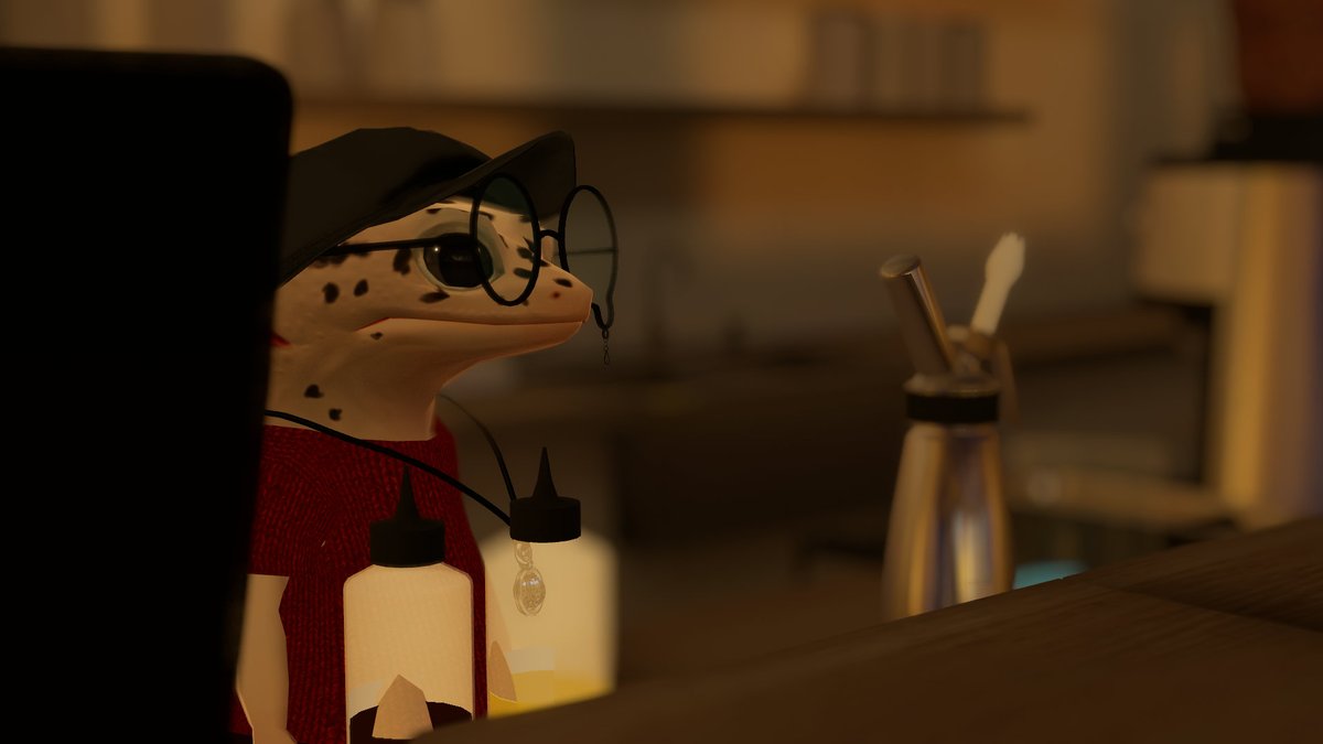 昨日の #アート好き集会 では、 #撮影の集い 主催のReg （土）さんにVRC のカメラ機能をレクチャーしてもらいました！
エモい写真めちゃ撮れたから見て！