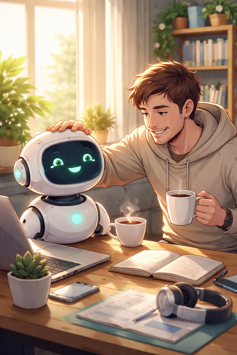 1) Go to ChatGPT
2) Prompt - Create an Image how I treat you.
3) Share your funny Results.

This is how I treated my ChatGPT 👇🏻
#ChatGPT #ai #Prompt <a href="/ChatGPTapp/">ChatGPT</a>