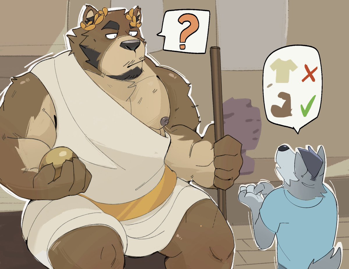 doseoffluff's tweet photo. Isn’t it lucky to have a beefy model? 😋

Full-burst versions on Patreon https://t.co/c5Q1WZIQQv