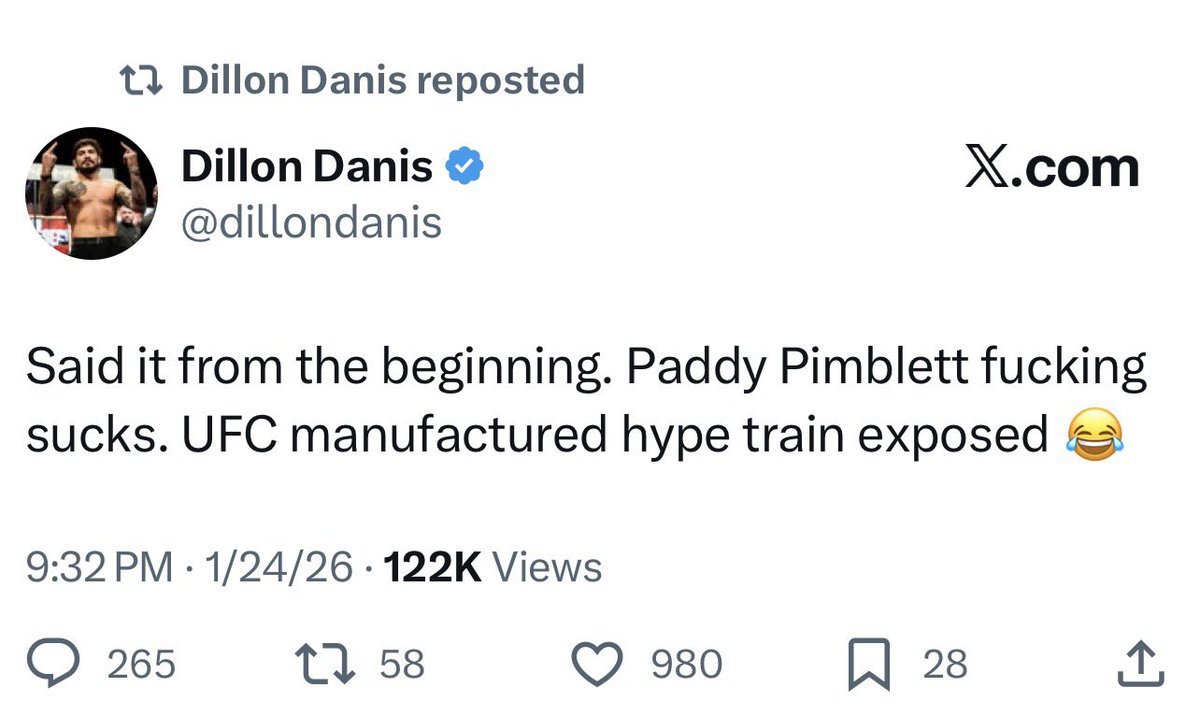 MMA’s Dumbest Tweets tweet media