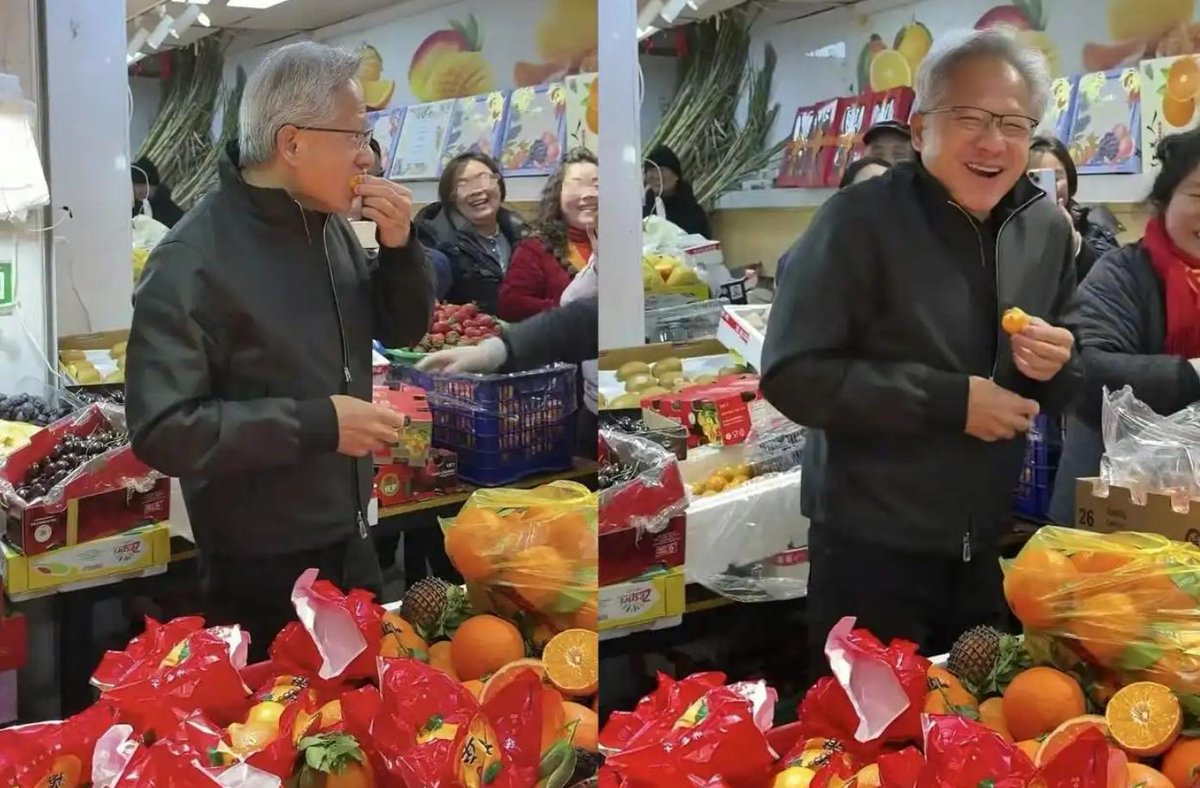 CanPayAI's tweet image. A red envelope from Jensen Huang