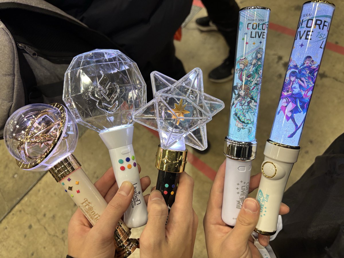 歴代ペンライト🪄