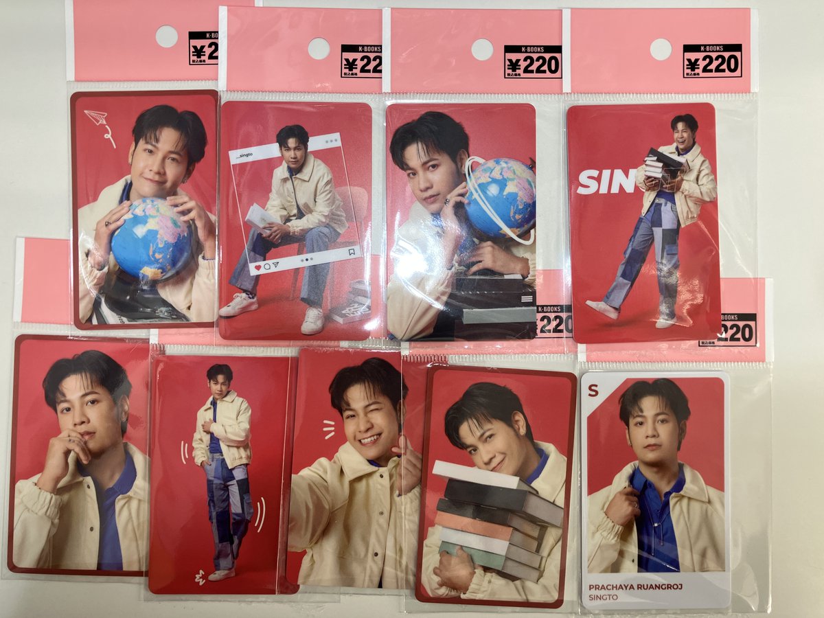 入荷情報】 タイ関連 GMMTV KristSingto トレカが大量に入荷です