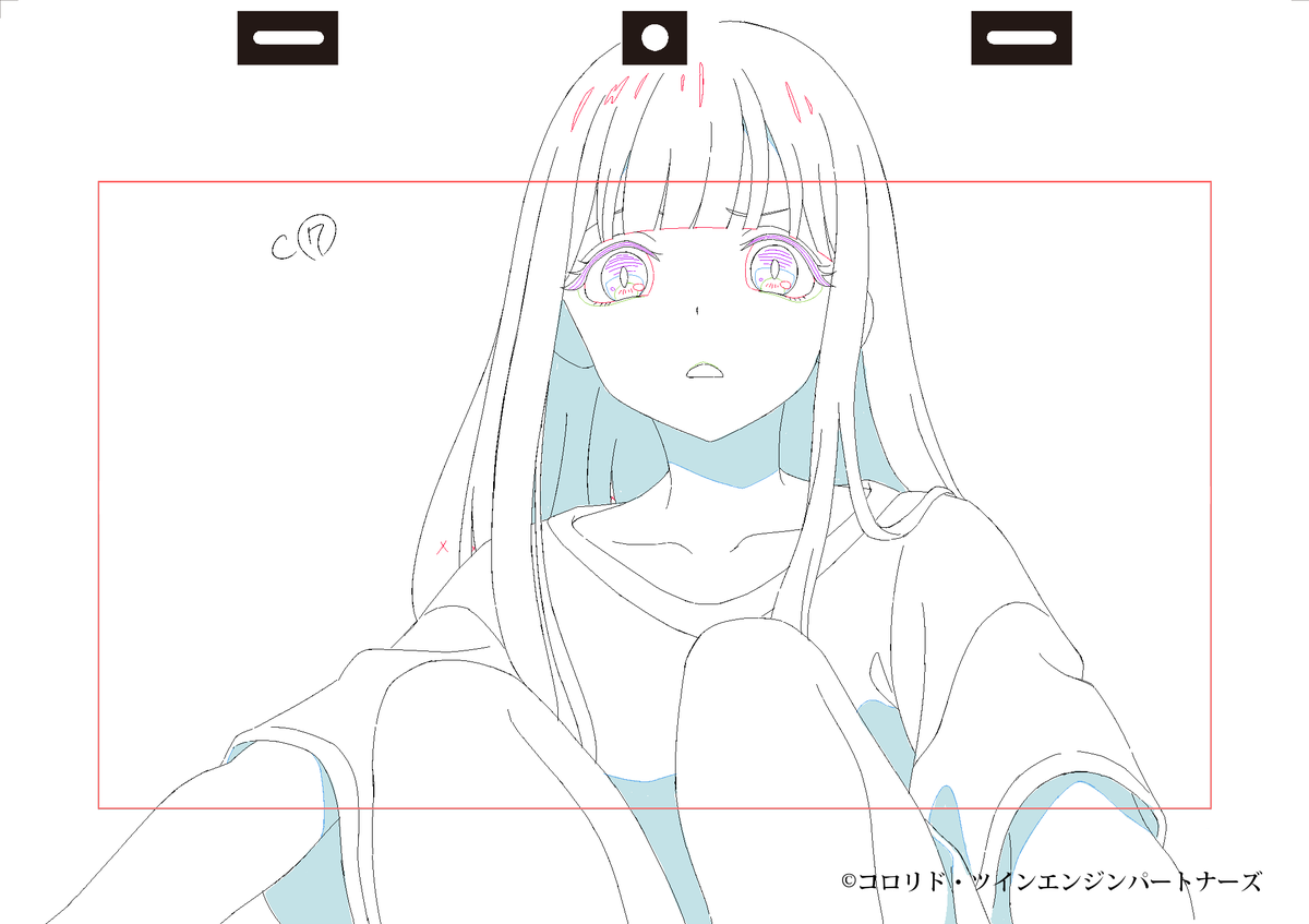 #超かぐや姫！は成果物を自由にアップしても良いらしいので下手さを出すために左手で描いた絵をお出しさせていただきます😗
右手で描いても下手でしょみたいな話もあります🤫