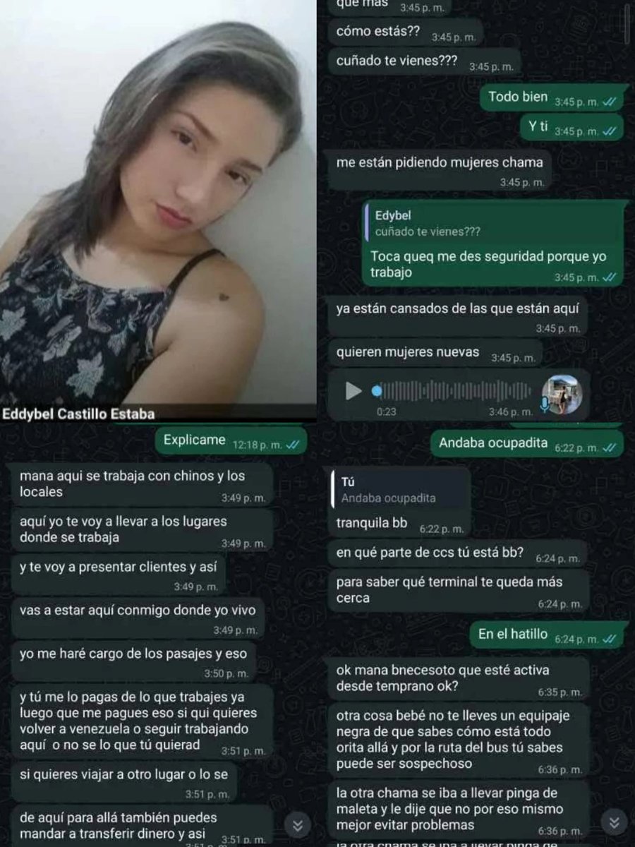 vivassantanaj_'s tweet image. ¡Atención! Denuncian red de trata desde El Tigre, estado Anzoátegui, la cual estaría vinculada con las redes aún activas, que fueron creadas por el @RoiLopezRivas, la cual llevamos años denunciando, para engañar a adolescentes y jóvenes, llevarlas hacia Trinidad y Tobago, y luego…