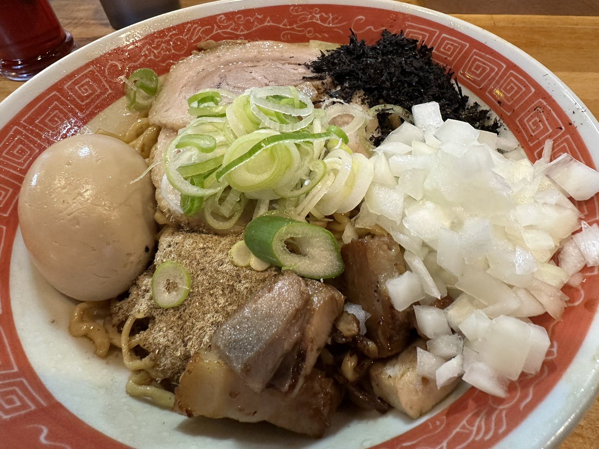 3時のおやつ會 宮城 亘理町 中華蕎麦會さん@xxxxxxxxxxxx_a 贅沢油そば