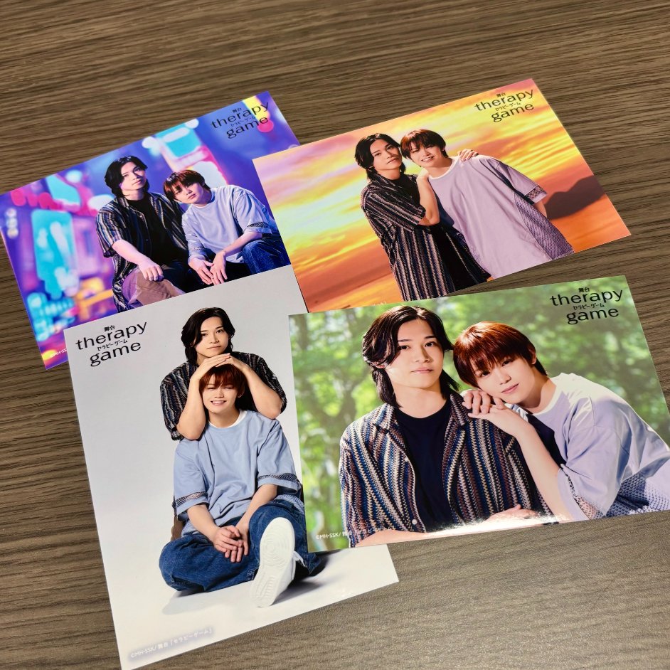 舞台セラピーゲーム グッズ情報🛍️ 開場時間・終演後に劇場ロビーで