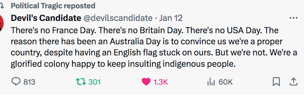 Yep... #australiaday2026