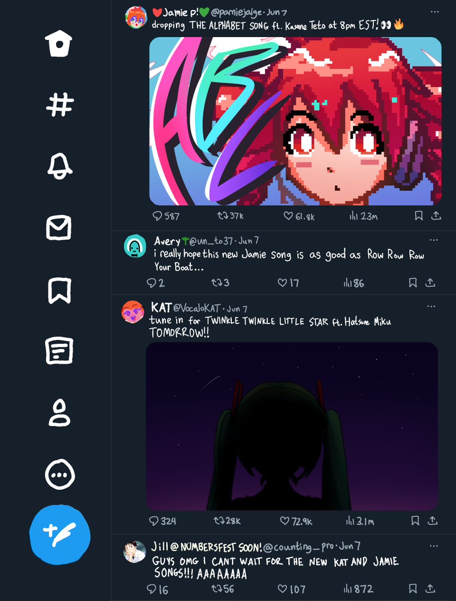 wood_carbuncle's tweet image. i had a dream i was in an alternate universe where everyone was making kids songs and it was the hypest thing ever