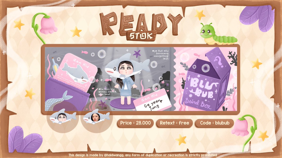 Haidwangg's tweet image. Help repost? Thankyou! 💗🐛

Siang gaizeu, idang hari ini bawa 8 rs blubub yang bisa di take sekarang juga melalui dm yaah, cuzzz ketuk dm bwat yang mau bawa pulang ikan" di bawah enih 🐟

#zonauang