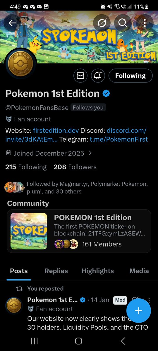 CrawfC59946's tweet photo. The $POKEMON  community continues to grow 🙌  14 cards to be graded for our RWA treasury 👀👀👀👀 @PokemonFansBase https://t.co/wGyb6PfNUp